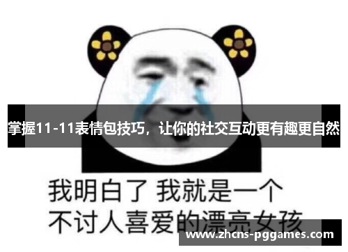 掌握11-11表情包技巧，让你的社交互动更有趣更自然